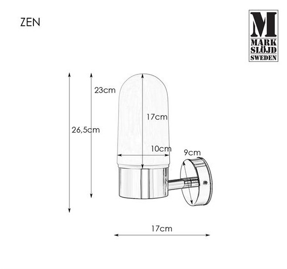 ZEN black 107800 Markslojd