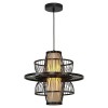 ASTRA rattan black LP-3110/1P BK Light Prestige