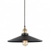 VERDA black-gold L MDM-3458/1L BK+GD Italux