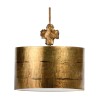 FRAGMENT glazed gold leaf FB-FRAGMENT-G-PL Elstead Lighting