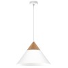 SINGLE  white-natural wood 463 Luminex