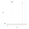 MIRA LED CCT M LP-1201/1P M WH Smart Light Prestige