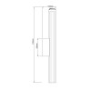 LINEA white 61 LP-0510/1W-61 WH Light Prestige