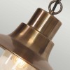 SHELDON aged brass SHELDON-CH-BR Elstead Lighting