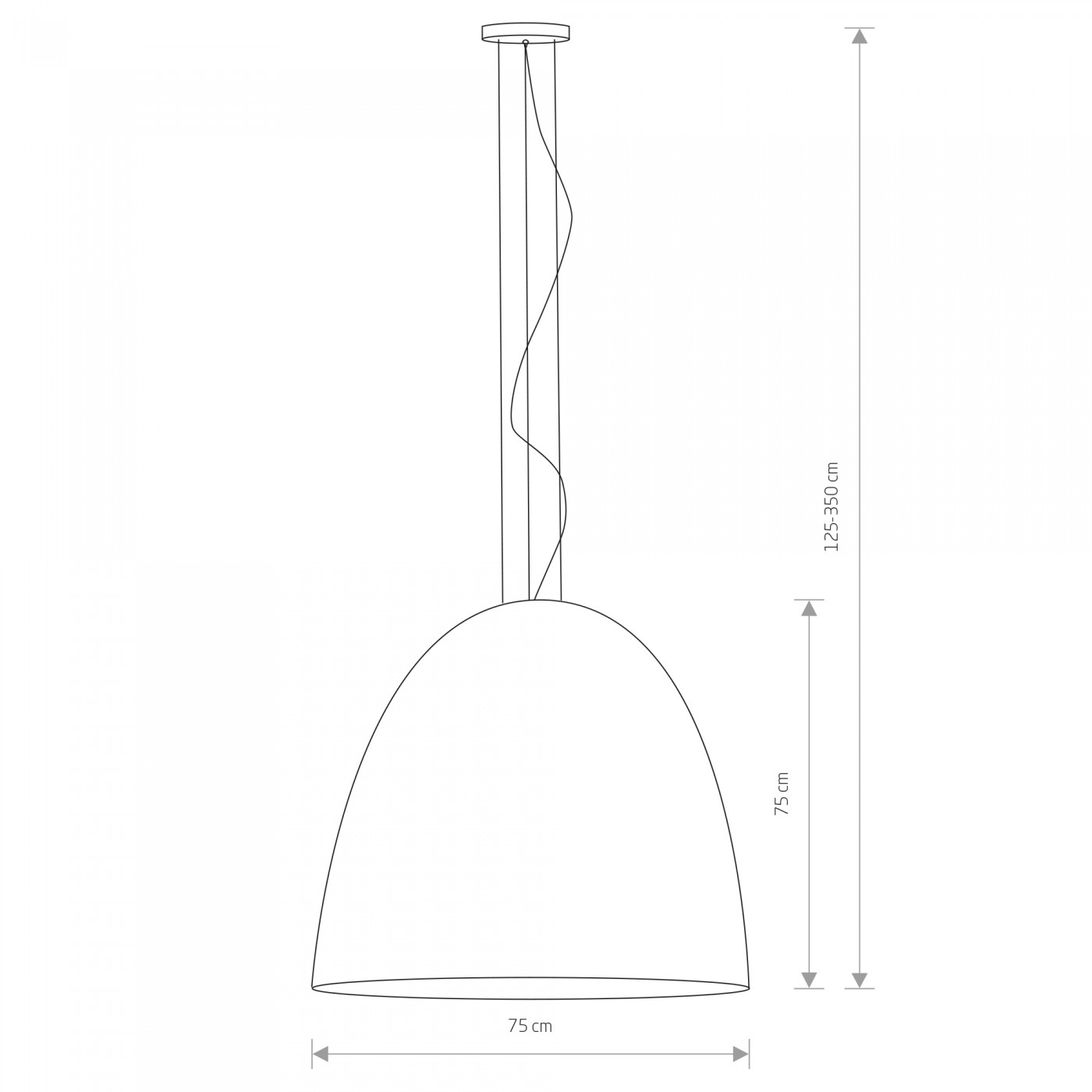 EGG XL white-copper 10325 Nowodvorski Lighting