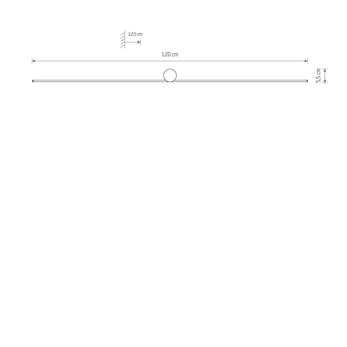 SPIN LED L 3000K 10371 Nowodvorski Lighting