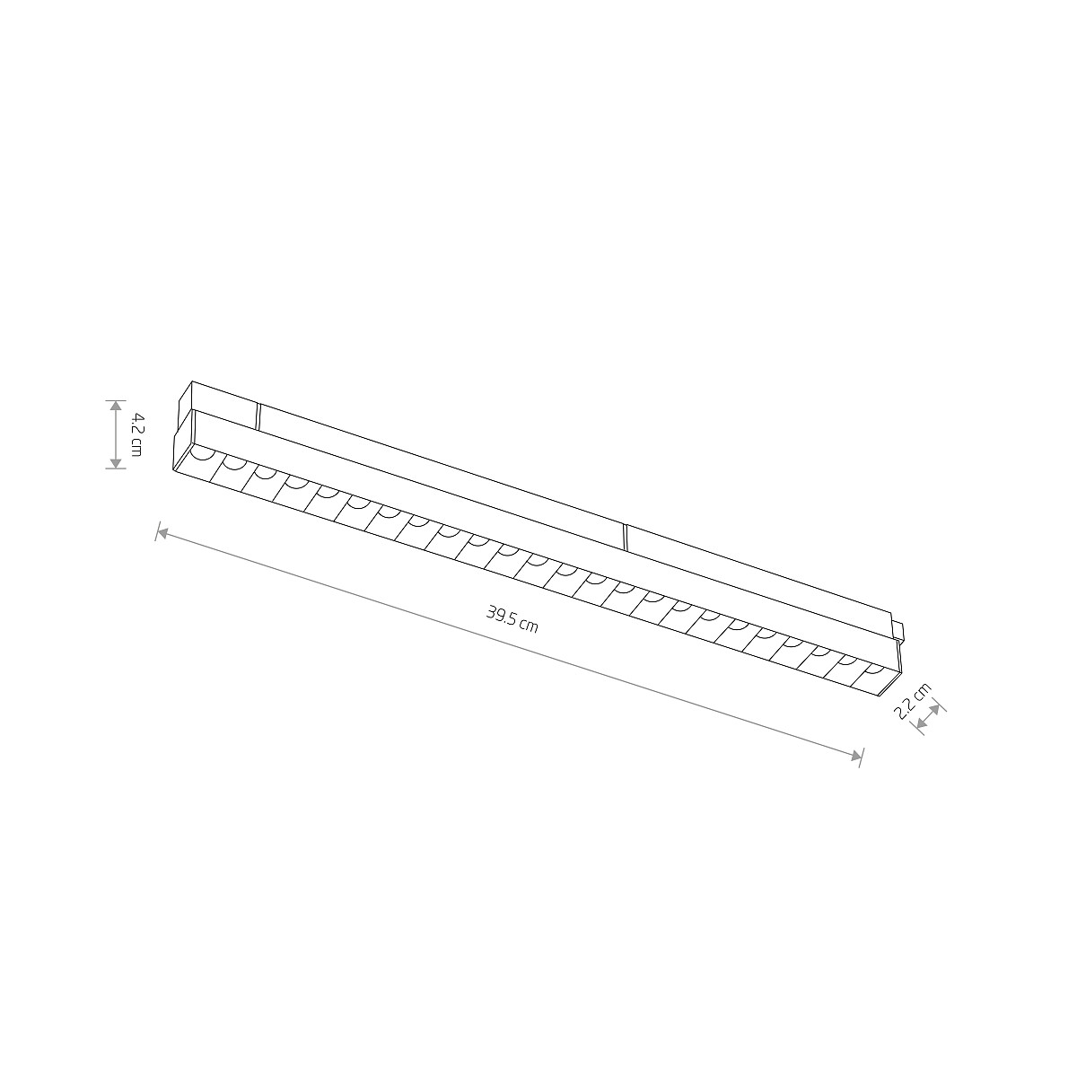 LVM FOCUS LED 15W black 4000K 10643 Nowodvorski Lighting