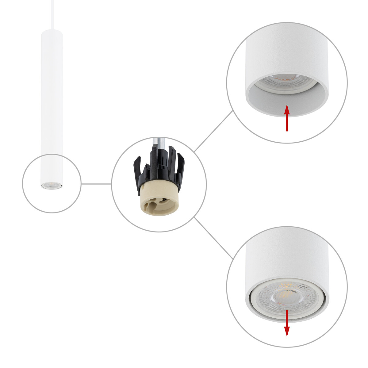 FOURTY white M 10770 Nowodvorski Lighting