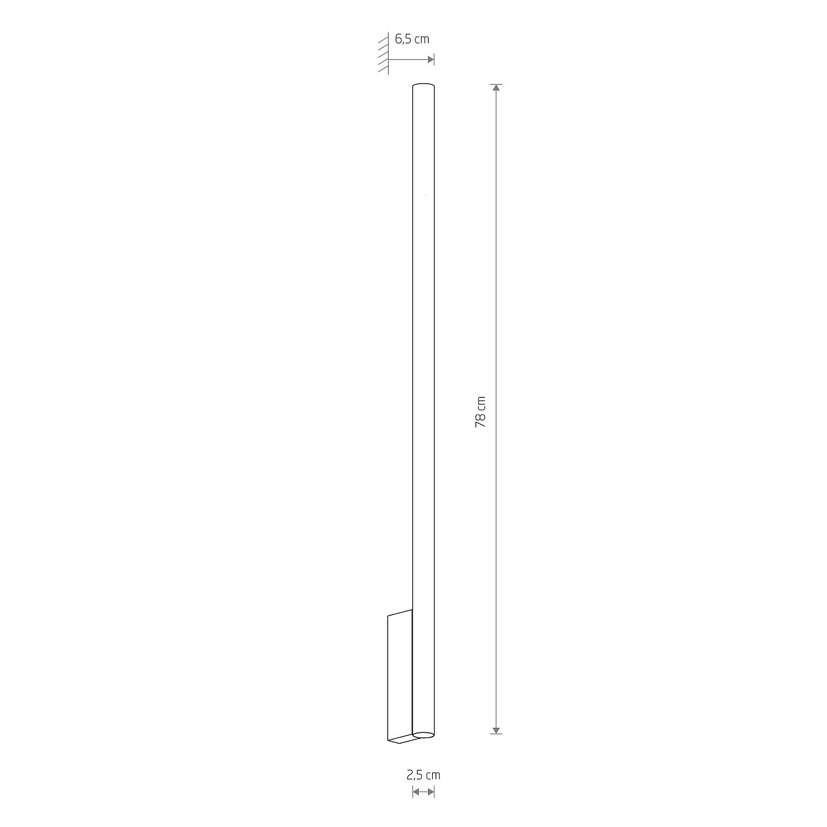 LASER wall white XL 10826 Nowodvorski Lighting