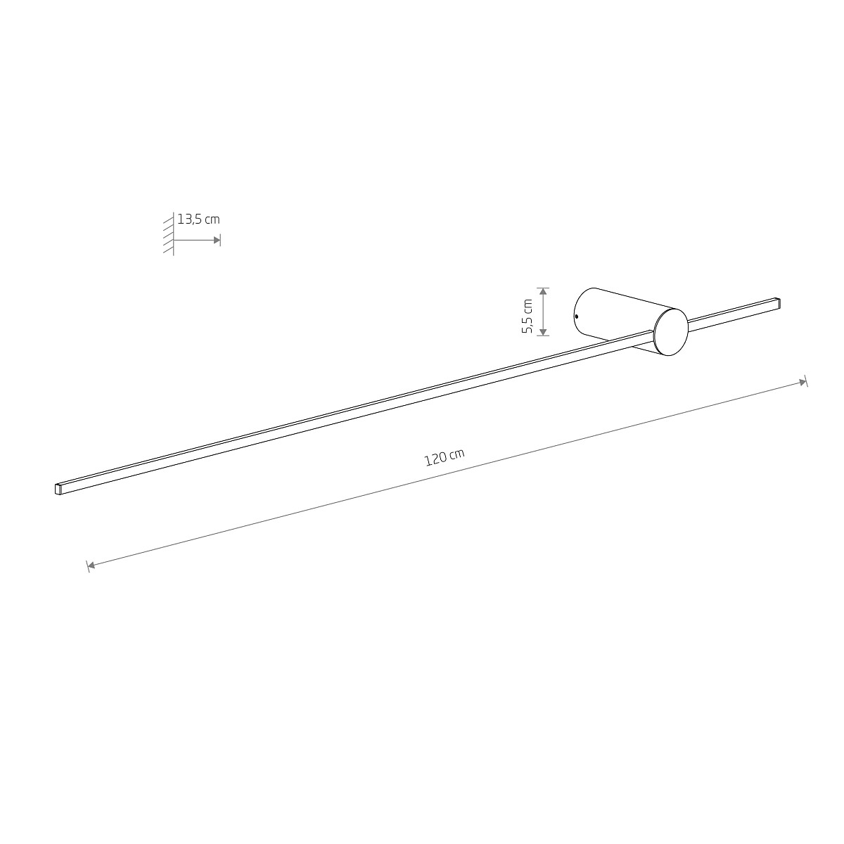 SABER LED L 3000K 10314 Nowodvorski Lighting