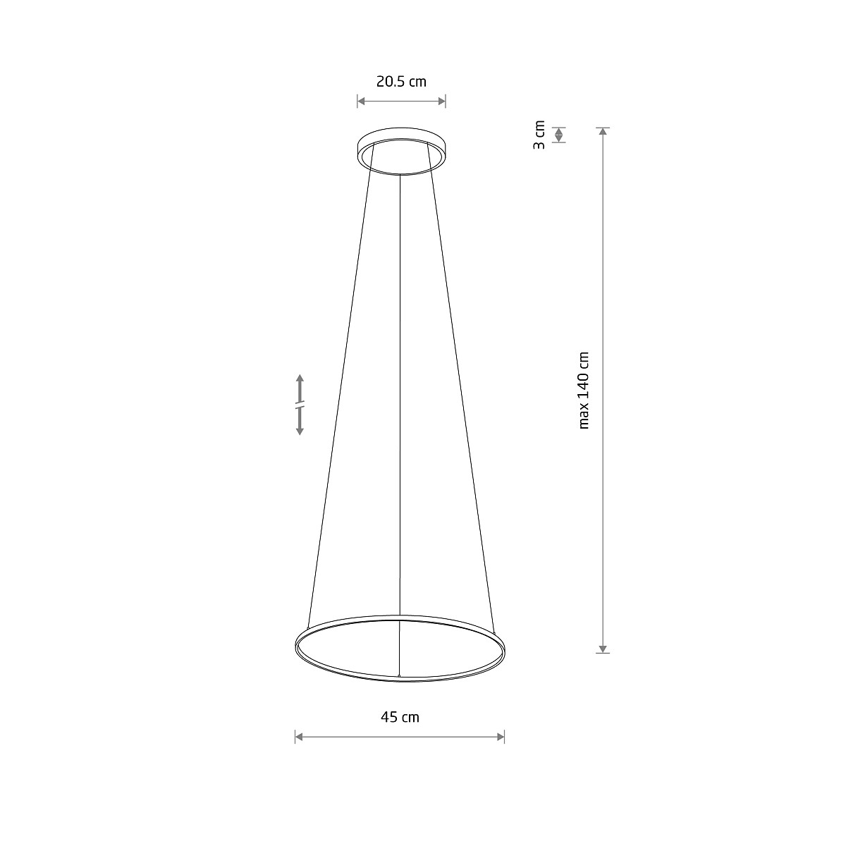 CIRCOLO LED S 4000K 10863 Nowodvorski Lighting