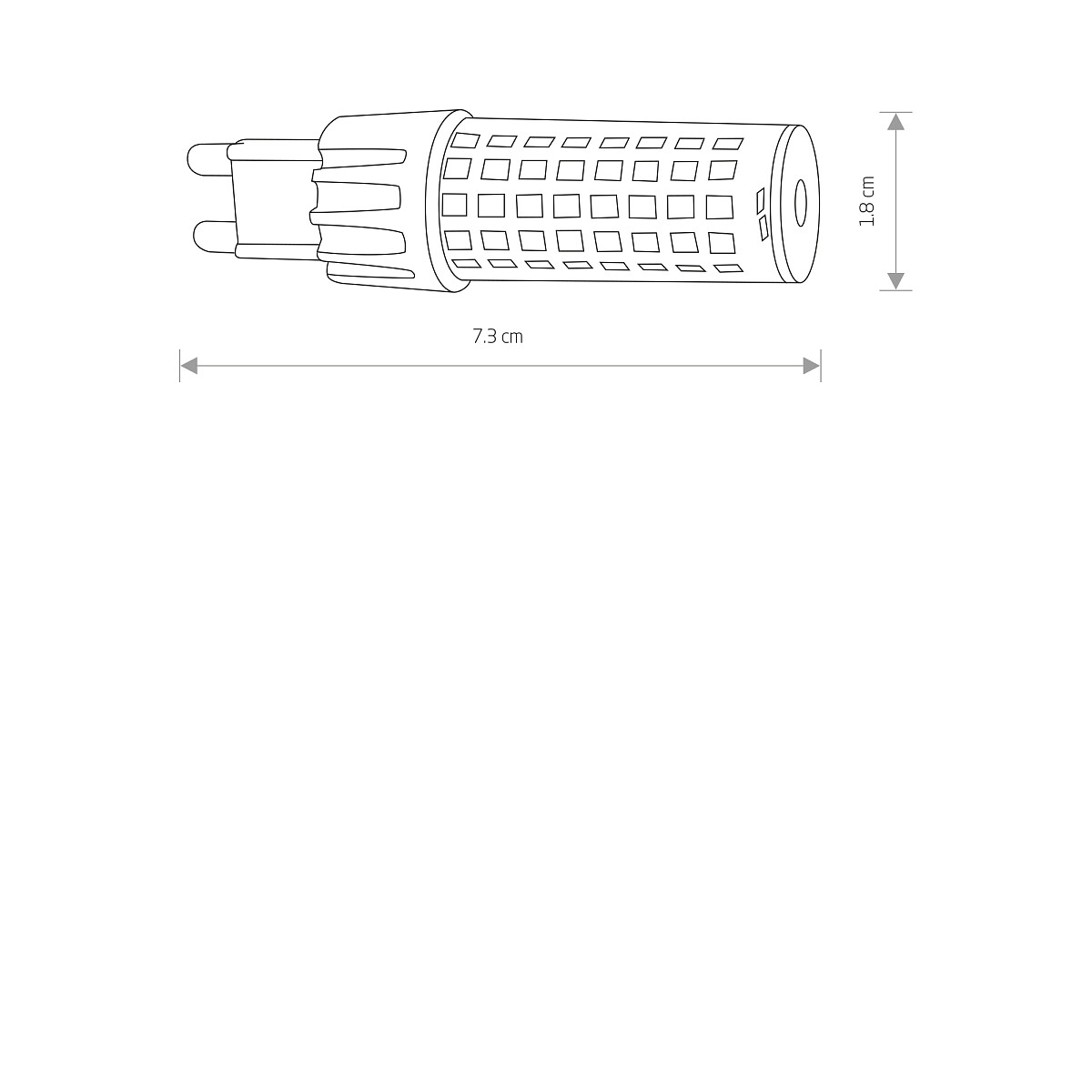 G9 LED BULB 7W 3000K 9197 Nowodvorski Lighting