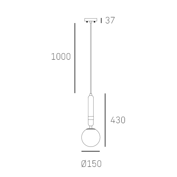 LA SPEZIA P01336BK Cosmo Light