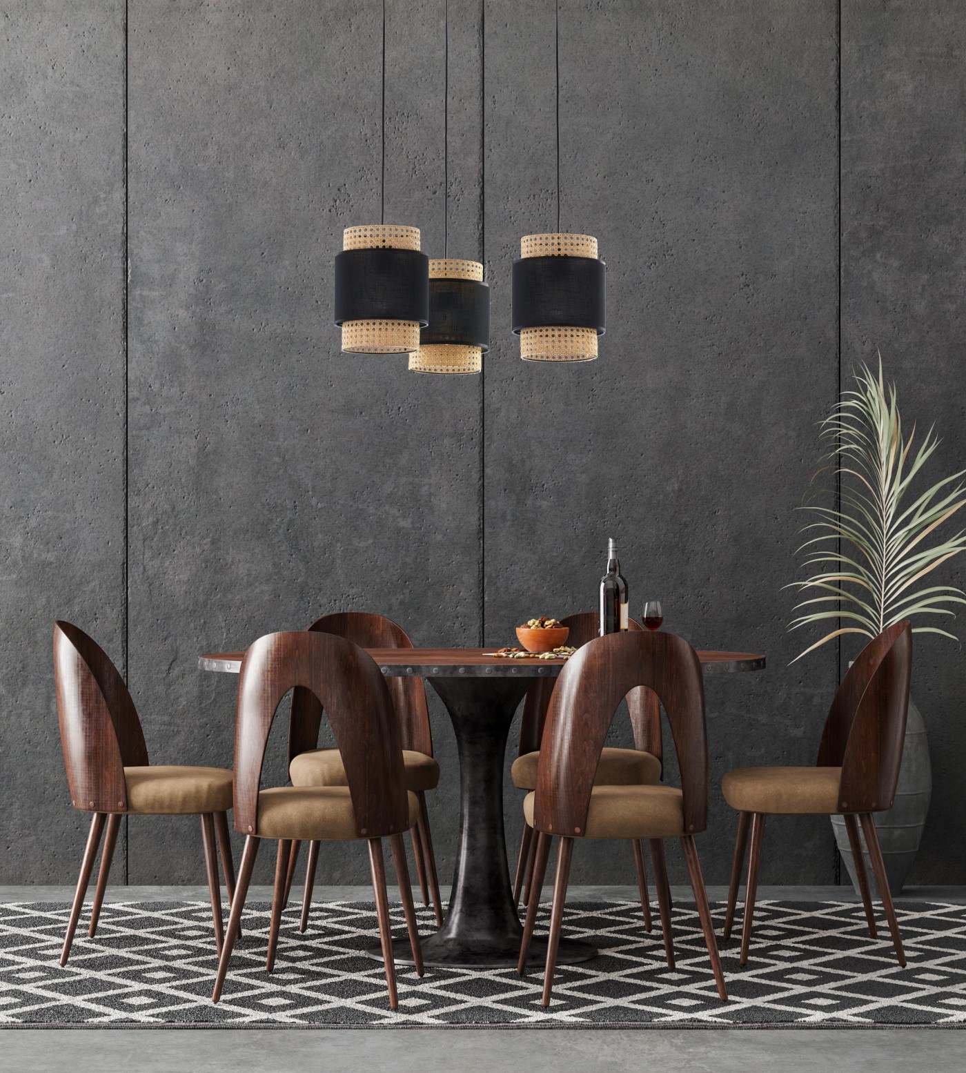 BOHO black III 6549 TK Lighting