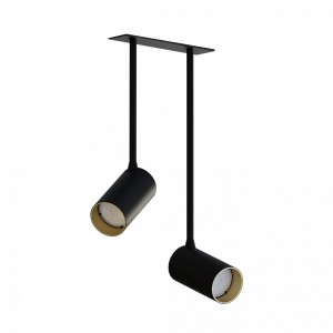 MONO SURFACE LONG II black-gold 7682 Nowodvorski Lighting