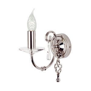 AEGEAN polished nickel AG1-POL-NICKEL Elstead Lighting