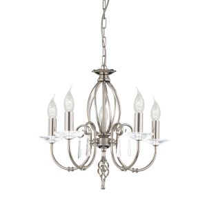 AEGEAN polished nickel AG5-POL-NICKEL Elstead Lighting