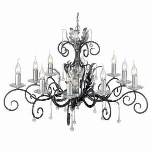 AMARILLI black and silver AML10-BLK-SILVER Elstead Lighting