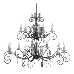 AMARILLI black and silver AML15-BLK-SILVER Elstead Lighting