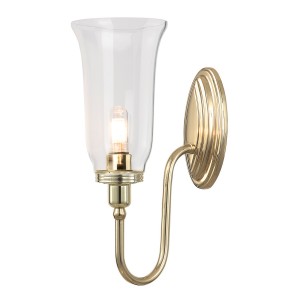 BLAKE LED polished brass BATH-BLAKE2-PB Elstead Lighting