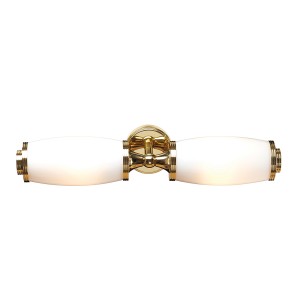 ELIOT LED polished brass BATH-ELIOT2-PB Elstead Lighting