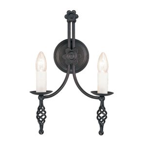 BELFRY black BY2-BLACK Elstead Lighting