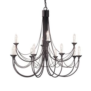 CARISBROOKE black CB12-BLACK Elstead Lighting