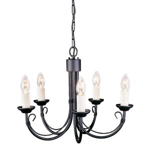 CHARTWELL black CH5-BLACK Elstead Lighting