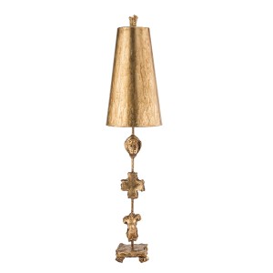 FRAGMENT glazed gold leaf FB-FRAGMENT-TL-G Elstead Lighting