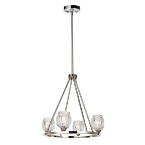 RUBIN LED polished nickel FE-RUBIN4 Feiss