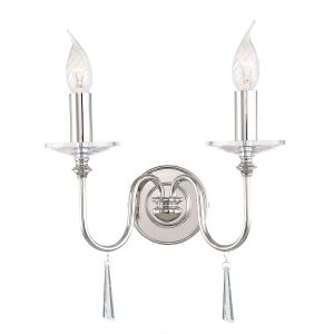 FINSBURY PARK polished nickel FP2-POL-NICKEL Elstead Lighting