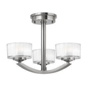 MERIDIAN brushed nickel HK-MERIDIAN-SF Hinkley Lighting