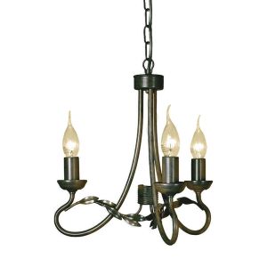 OLIVIA black and gold OV3-BLK-GOLD Elstead Lighting