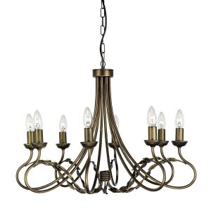 OLIVIA black and gold OV8-BLK-GOLD Elstead Lighting