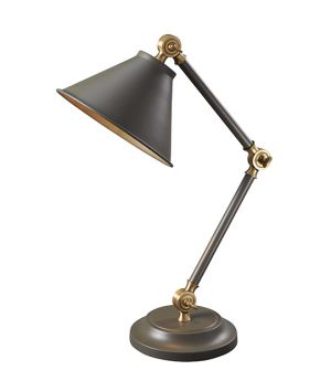 PROVENCE dark grey and aged brass PV-ELEMENT-GAB Elstead Lighting