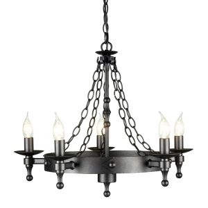 WARWICK graphite black WR5-GRAPHITE Elstead Lighting