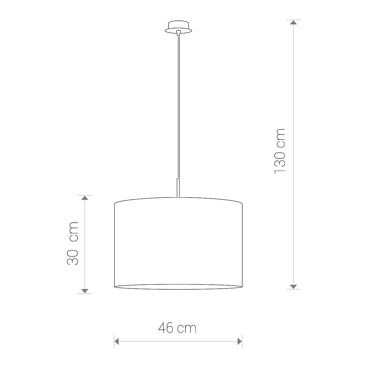 ALICE gold I zwis L 4961 Nowodvorski Lighting