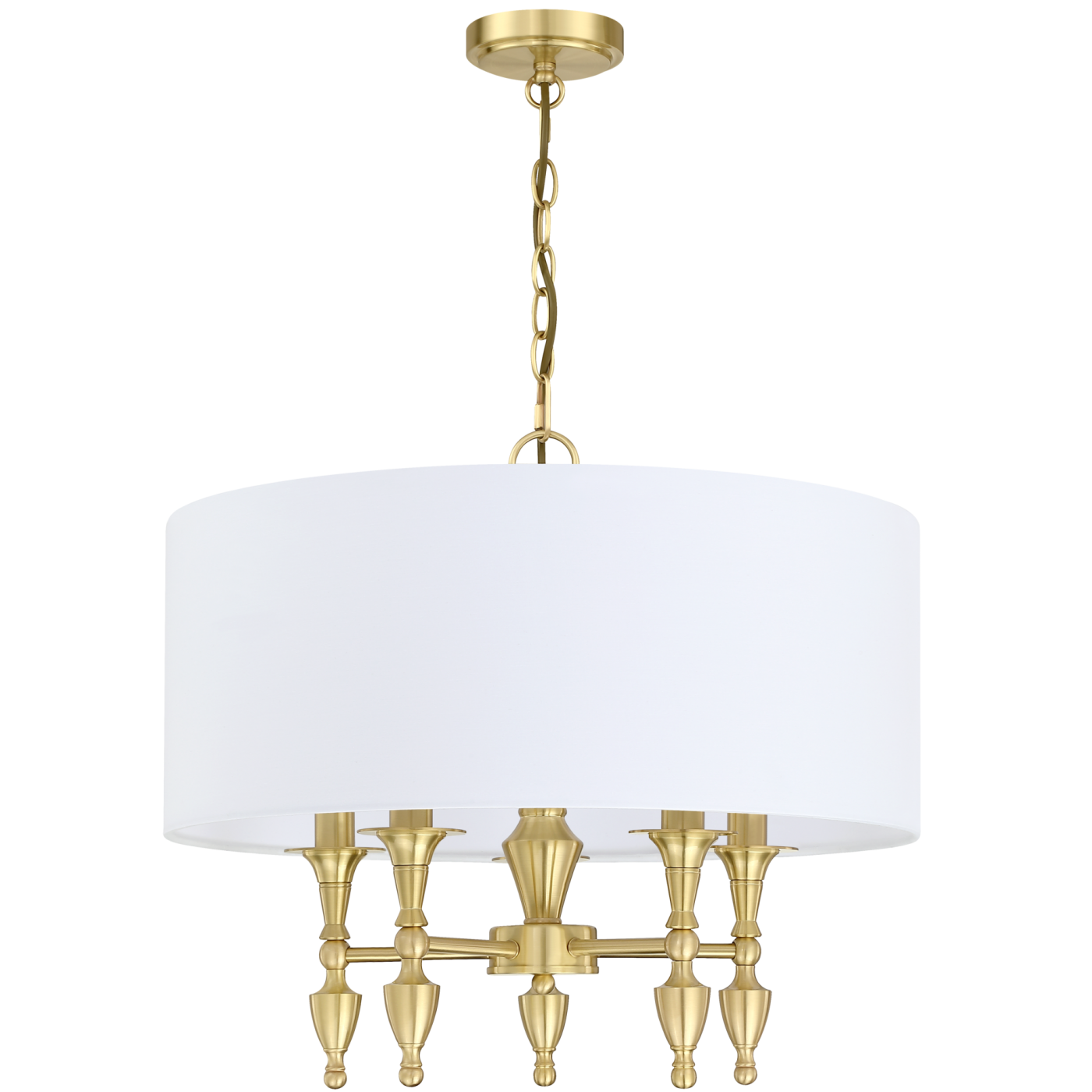 AUSTIN brass-white P05197BR-WH Cosmo Light