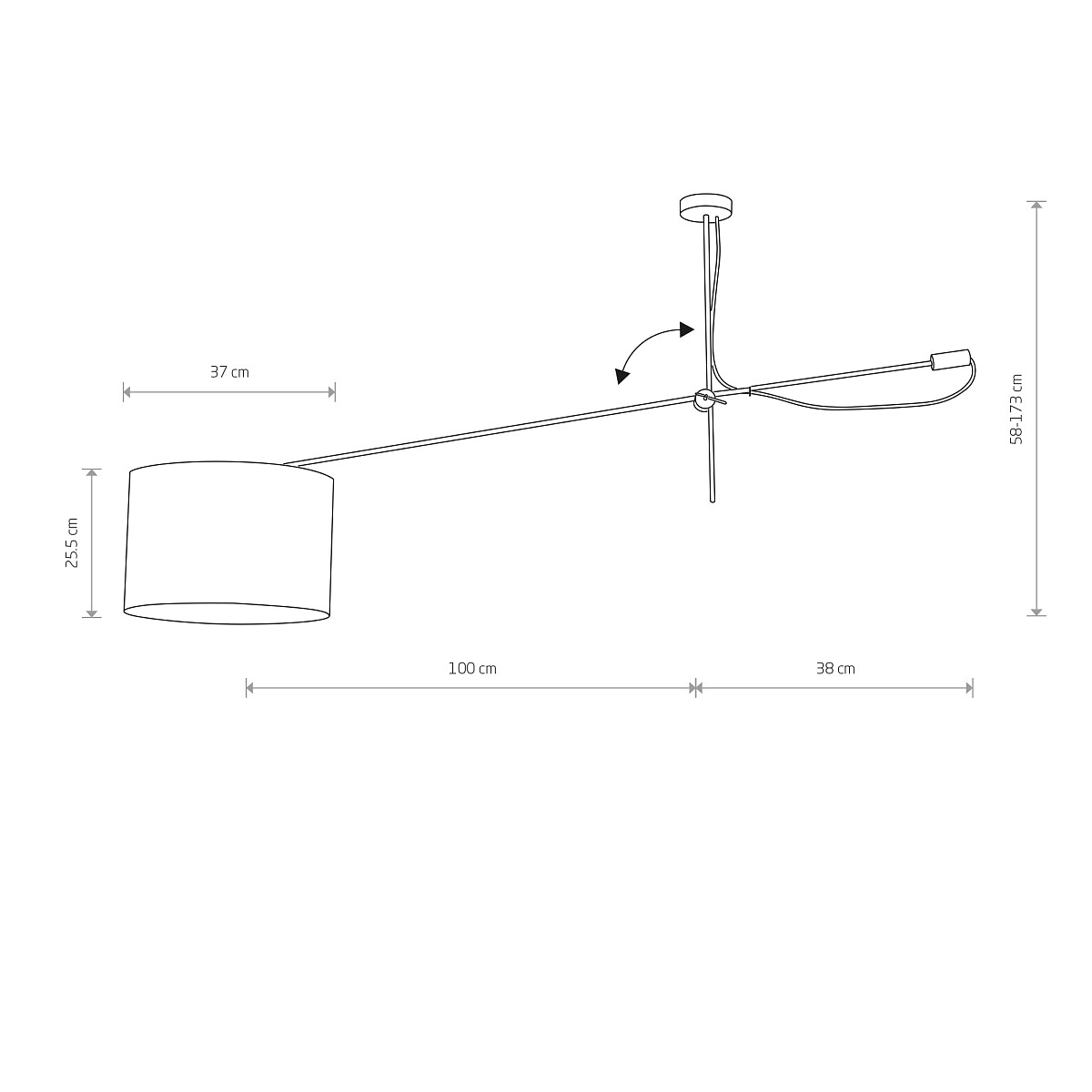 VIPER white zwis 6640 Nowodvorski Lighting