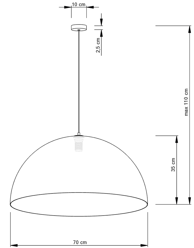 SFERA white-copper 70 30134 Sigma