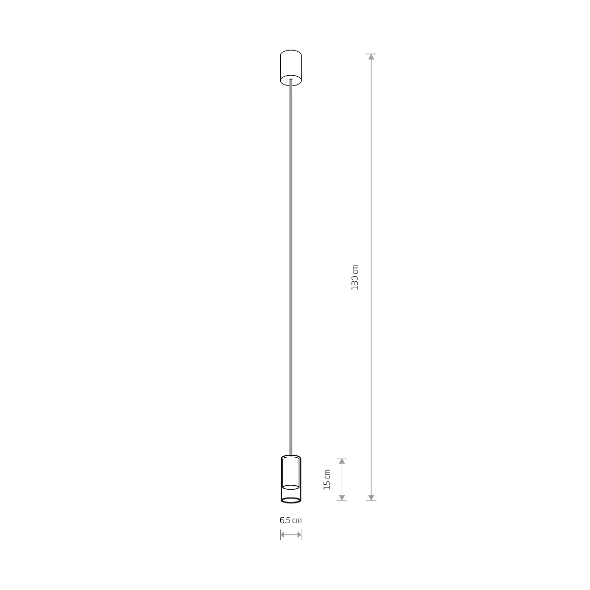 CYLINDER black S 7866 Nowodvorski Lighting