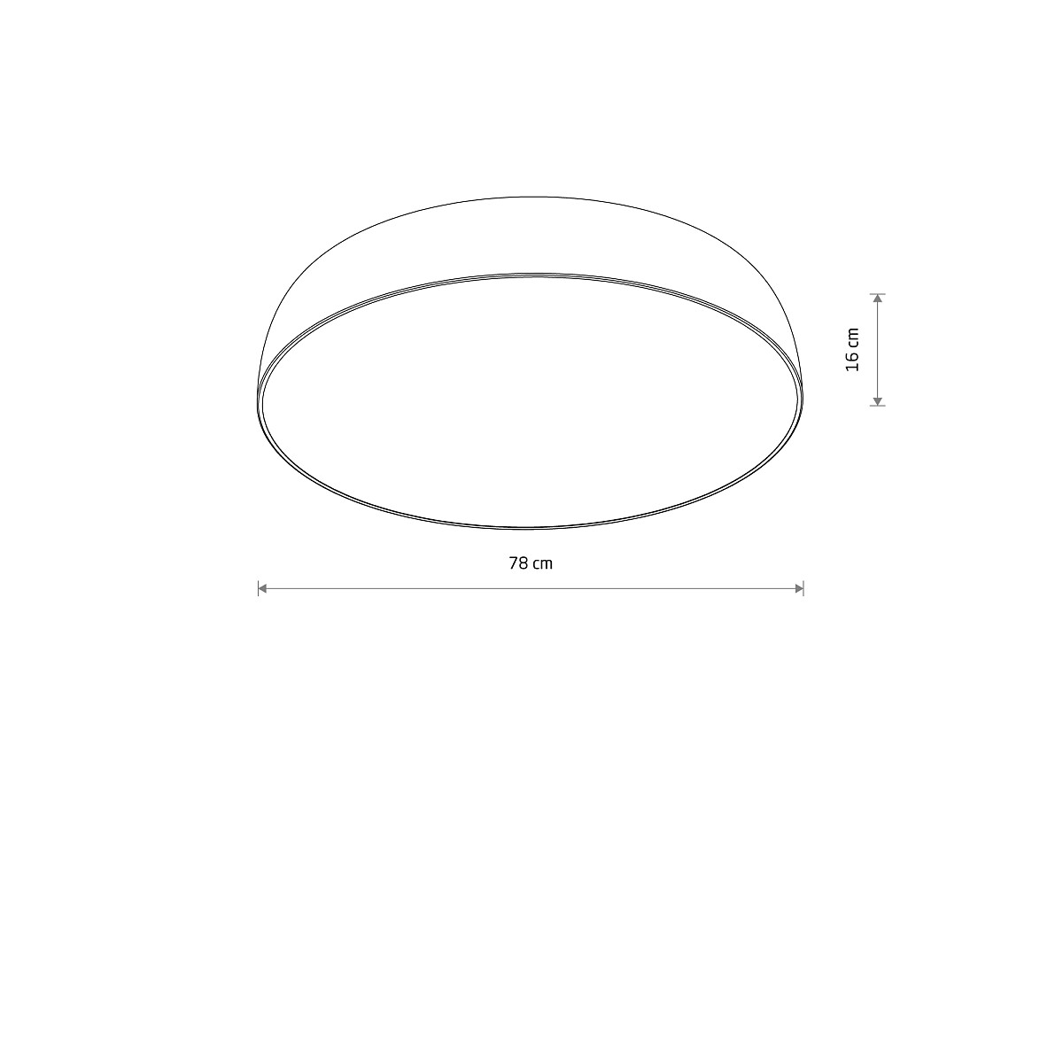 SATELLITE umbra grey L 8024 Nowodvorski Lighting