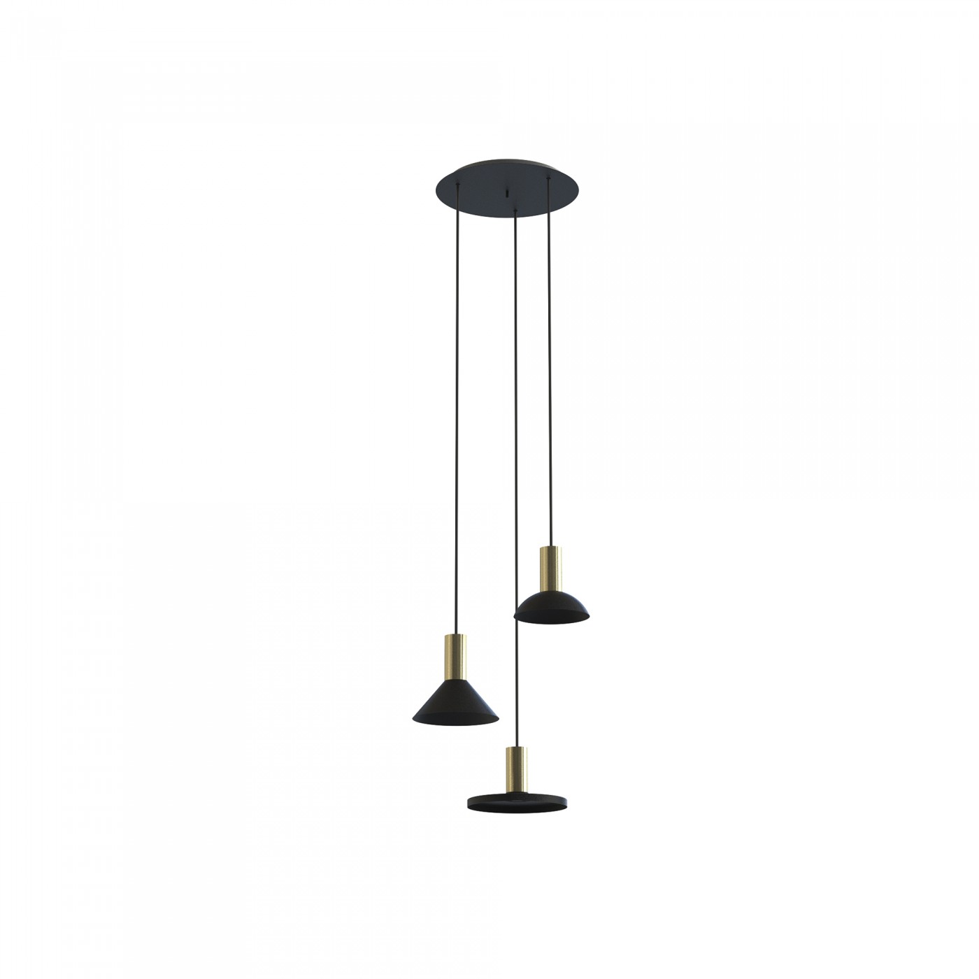 HERMANOS III  black-solid brass 8030 Nowodvorski Lighting