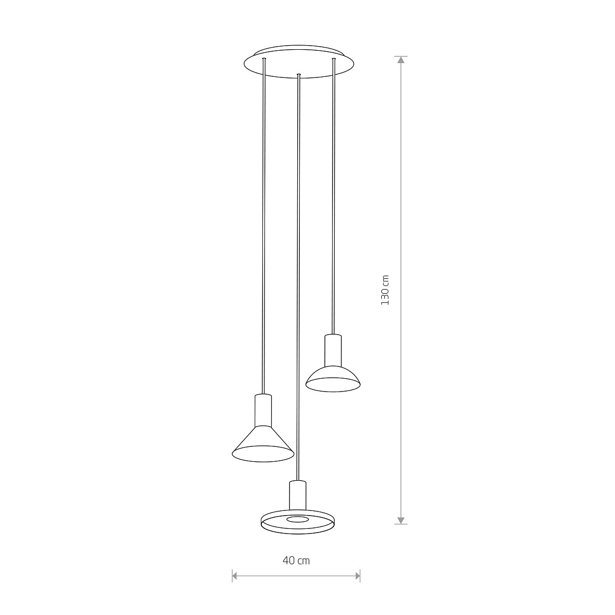 HERMANOS III  white-solid brass 8031 Nowodvorski Lighting