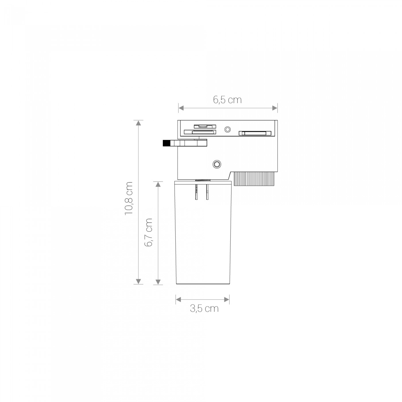 PROFILE CAMELEON CANOPY G BL 8360 Nowodvorski Lighting