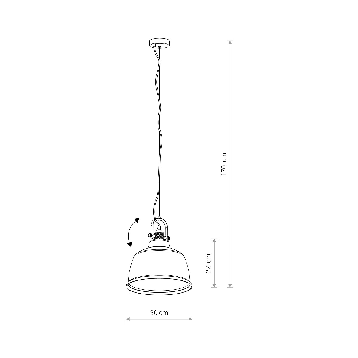 AMALFI L smoked 8380 Nowodvorski Lighting