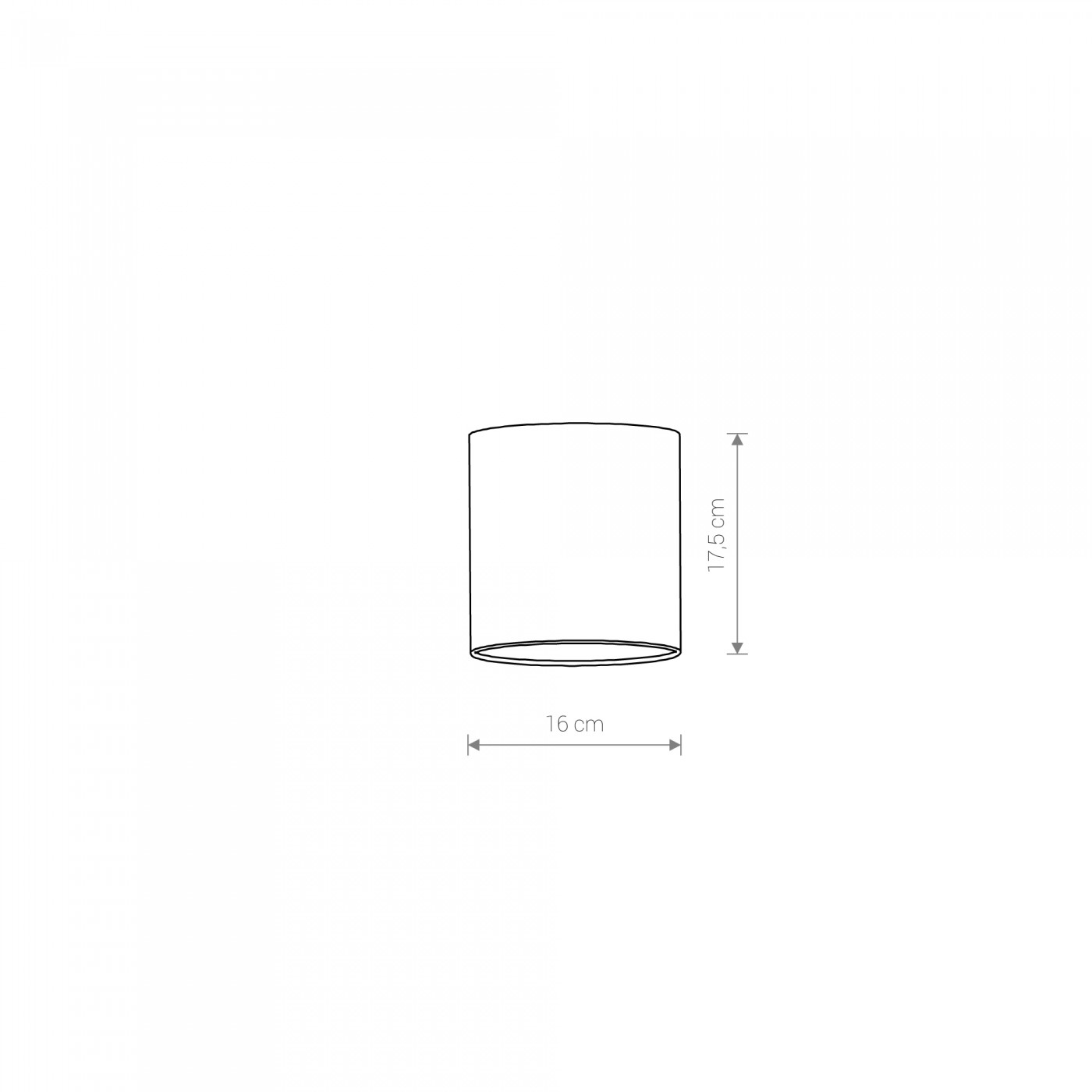 CAMELEON BARREL WIDE S V WH 8513 Nowodvorski Lighting