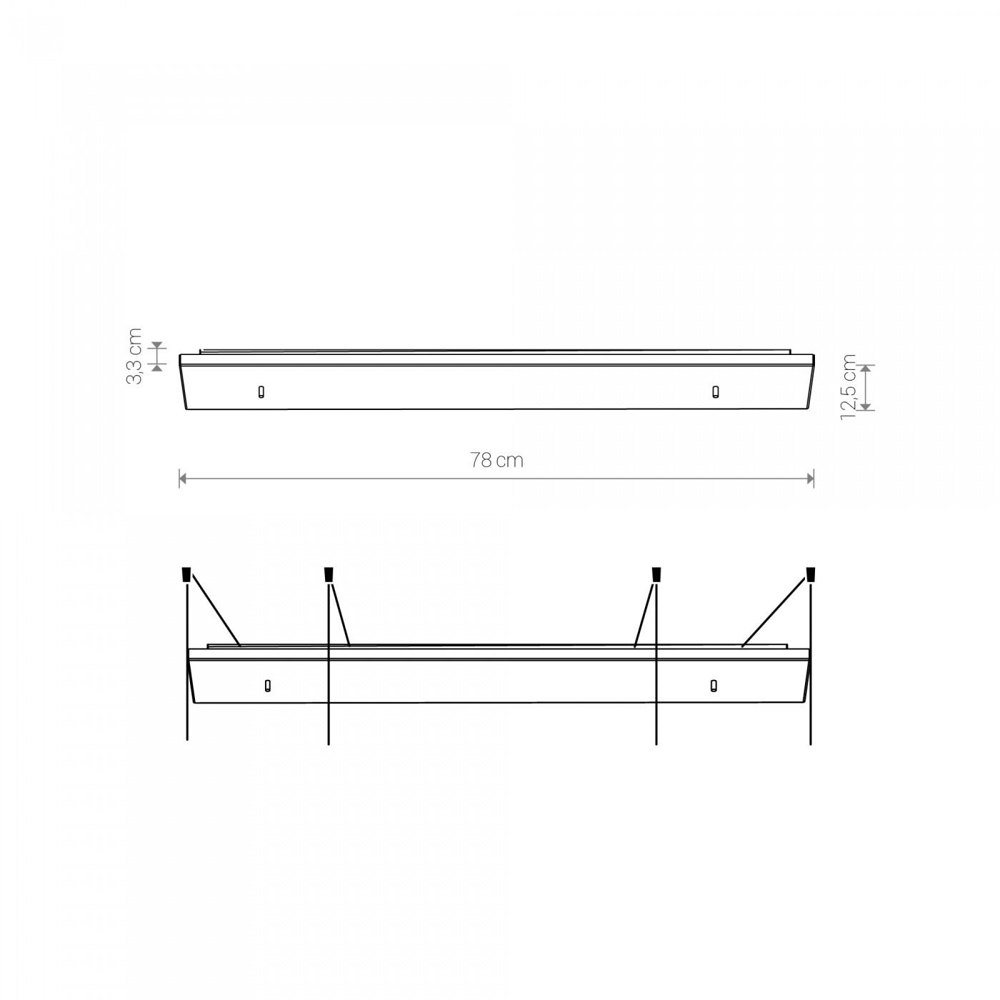 CAMELEON CANOPY D 780 WH 8553 Nowodvorski Lighting