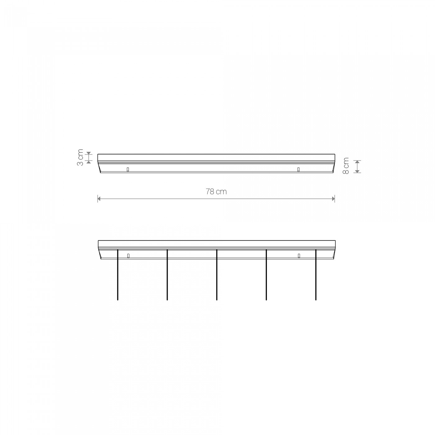 CAMELEON CANOPY B 780 WH 8562 Nowodvorski Lighting