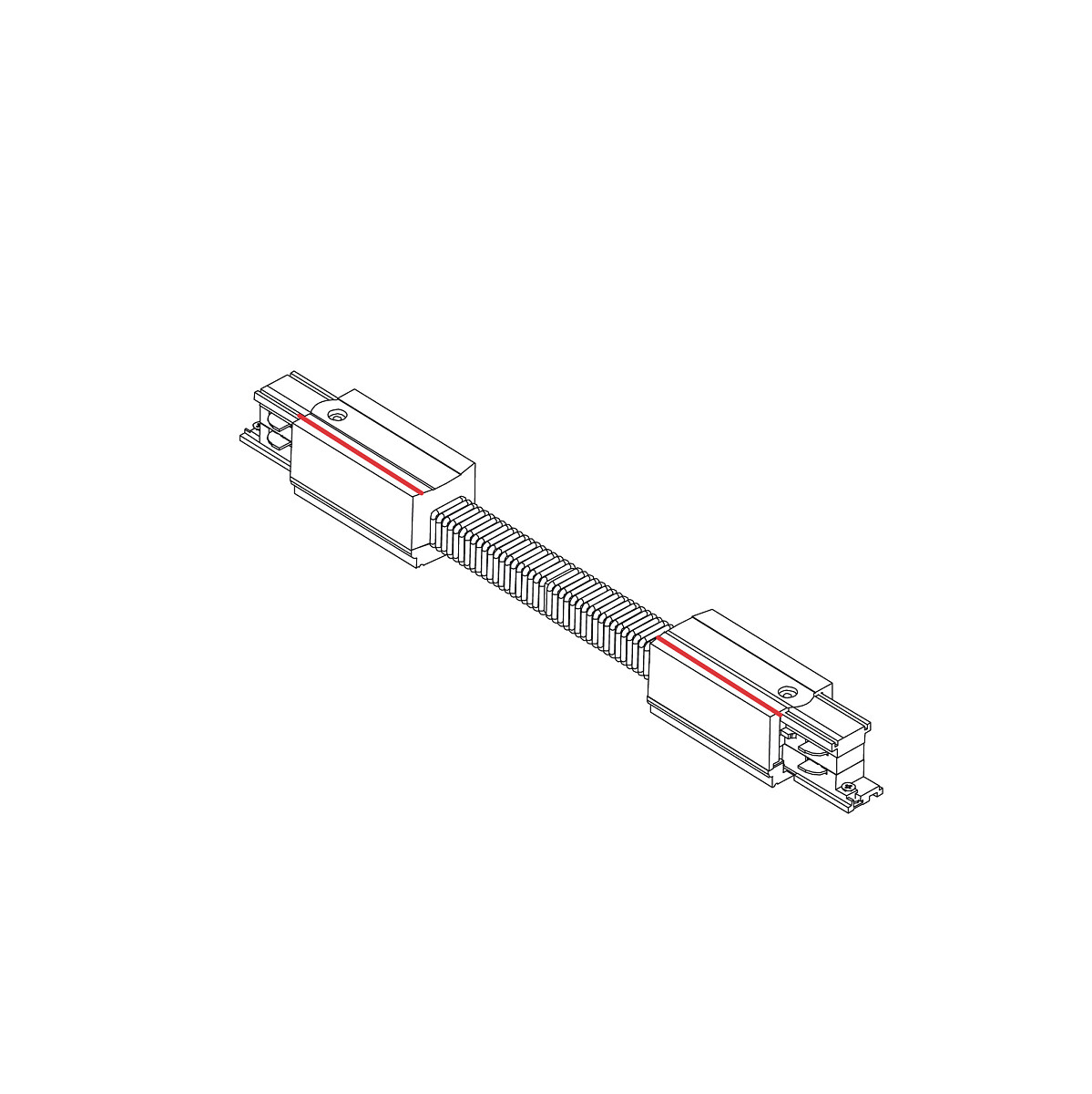 CTLS POWER FLEX CONNECTOR white 8698 Nowodvorski Lighting